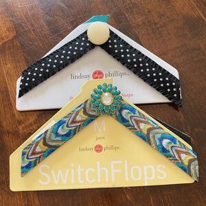 Lindsay Phillips Switch Flop Straps Size Medium